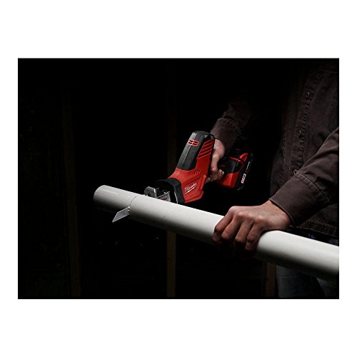 Milwaukee 2625-21Ct M18 18-Volt Hackzall Cordless One-Handed Reciprocating Saw Kit #TOP4