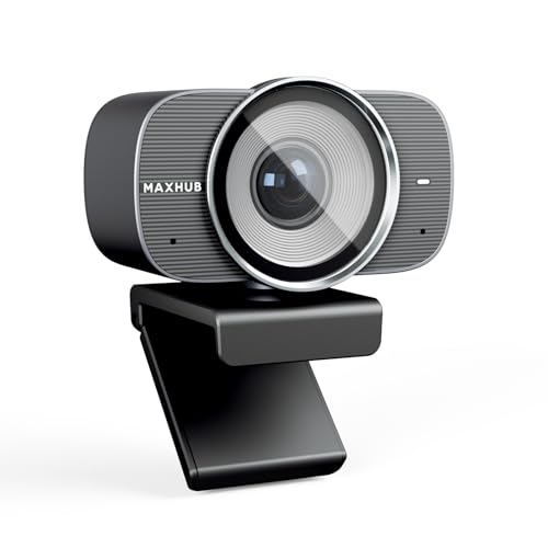 4K USB Video Conference Camera - 120 Wide Angle, Auto Framing Webcam for Mac PC Meetings, 1/2.3" CMOS Sensor Noise Reduction, USB Type-C Connect Laptop PC, Certified for Microsoft Teams