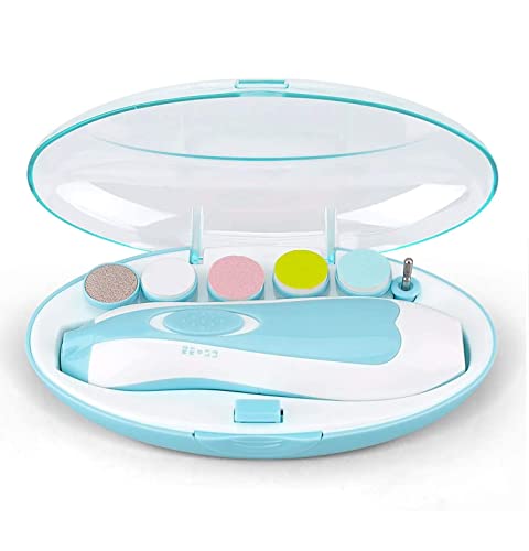 Lima de uñas para bebé, eléctrico, seguro, cortadora de uñas para bebé, 6 en 1, clip...