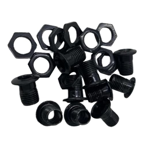 DYNWAVE Set de 10 Válvulas de Aire para Batería 1/2", partes para instrumentos de percusión, negro miniatura 7