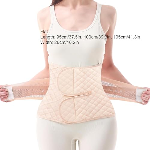 Faja postparto abdominal talla Small azul miniatura 3