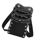 Fabriqué en polyuréthane, ce sac professionnel à 7 poches permet d'organiser en toute sécurité les outils de barbier tels que des ciseaux, des peignes et des clips dans des fentes dédiées pour un accès rapide au salon.