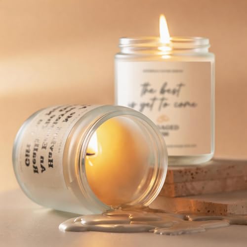 Engagement Gifts for Couples Women - 7 Oz Lavender Scented Candle - Image 5