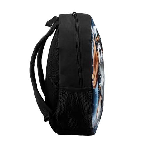 Sac à dos de voyage haute capacité Cocker Spaniel ergonomique 17" - 7