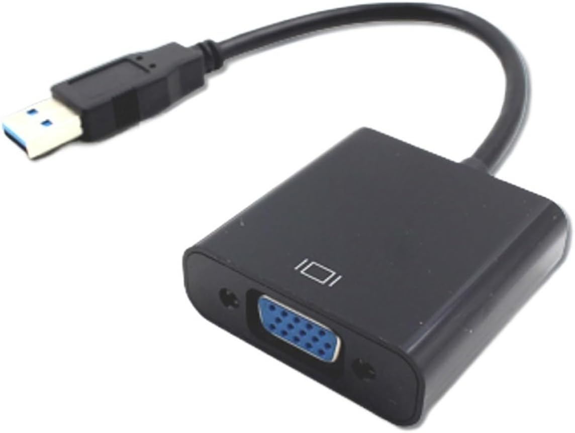 Video Vga DisplayPort Converter Cable High Definition USB 3.0 to VGA 1080P External Converter Cable for Computer Projector TV
