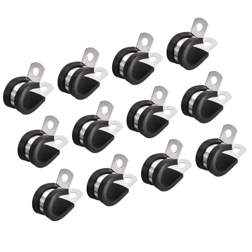 MACHSWON 12Pcs 9/16 Inch(14mm) Cable Clamp