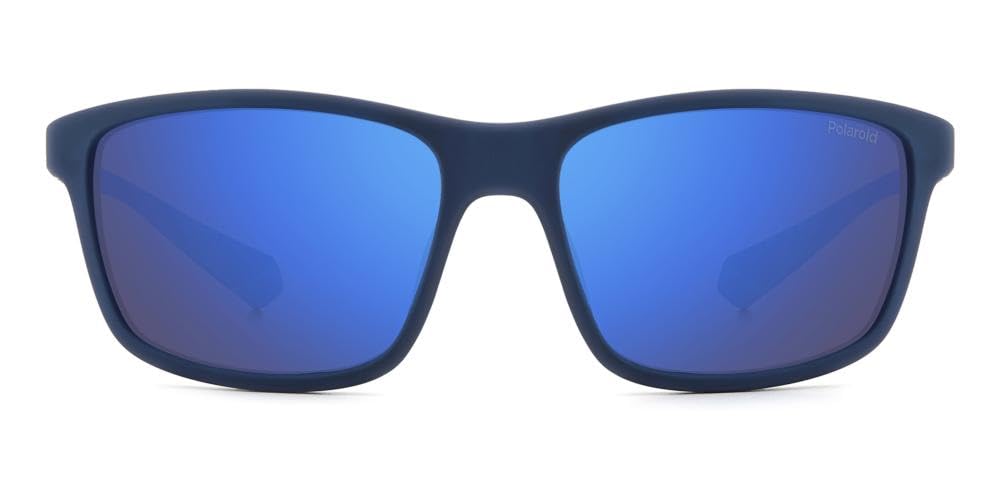 POLAROID Brille PLD 2153/S Größe 58-16 mm Matte Blau polarisiert