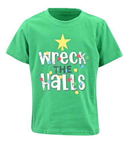 Image of Boys Short Sleeve Funny Graphic Tees for Toddler to Big Kid