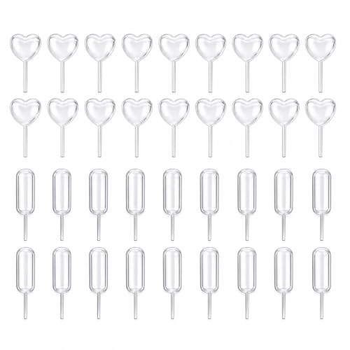 Bamyli 100Pcs Pipette Plastique Cuisine, 2 Formes, 4ml Pipette Sauce
