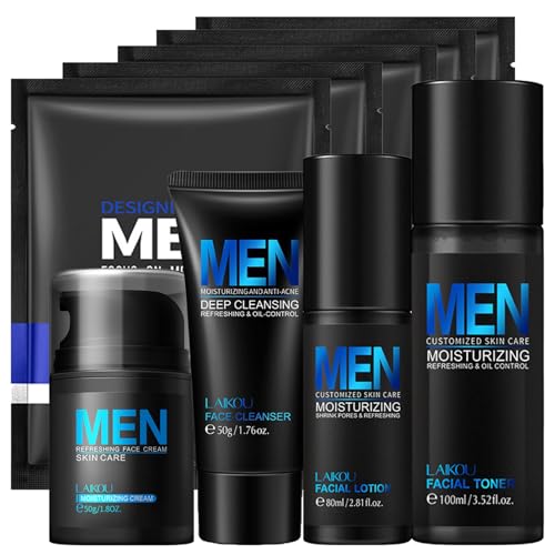 Best Men's Skincare for Oily Skin: Top Picks for a Matte Finish! 14 Cool Oil Control Mens Skin Care Set, Men Skincare Set ...