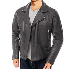 Laverapelle Men's Genuine Lambskin Leather Jacket (Black