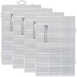 X Strike Fishing Tackle Boxes Organizer, Plastic Storage Boxes with Removable Dividers, 3600/3700 Ta