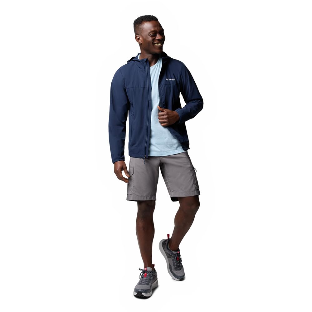Columbia Heather Canyon II Hooded Jacket, Chaqueta De Softshell Cortavientos para Hombre