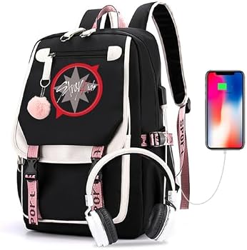 eTel Like Mochila Stray Kids Merch, Stray Kids Book Bag Mochila