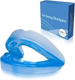 Anti-Snoring-Mundstück, bequeme Größe #1, Einzelverpackung, Blau, hergestellt in den USA, BPA-frei, medizinisches Material, Anti-Snoring-Mundschutz