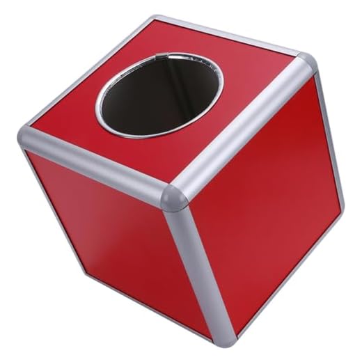 TEHAUX Multi-Purpose Red Lottery Box