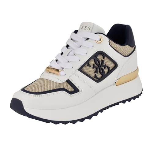 GUESS fB[X Koyaa Xj[J[, zCg/lCr[ }` 143, 26.5 cm