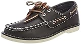 Cuero Timberland Seabury Classic 2-Eye (Youth), Náuticos Unisex niños, Azul MD Blue Full Grain, 35 EU
