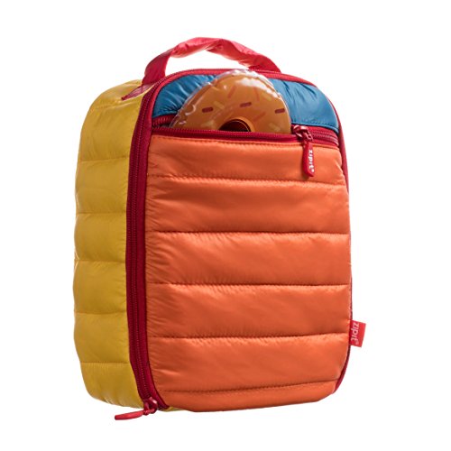 ZIPIT Puffer Lunch Bag, Orange
