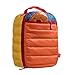 Zipit Lunch Bag School Supply Box, Orange, 8.2" x 3.5" x 9" (LB-P2)