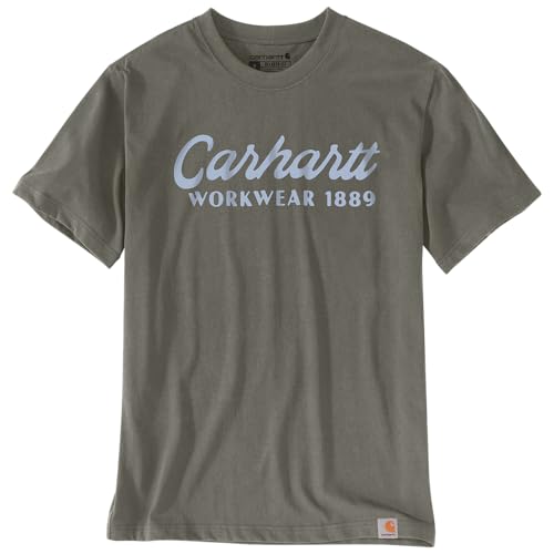Carhartt T-shirt ample coton premium lourd pour homme modèle 106158
