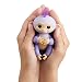 WowWee - Fingerlings Kiki, Monito Interactivo en color morado con purpurina (WowWee...