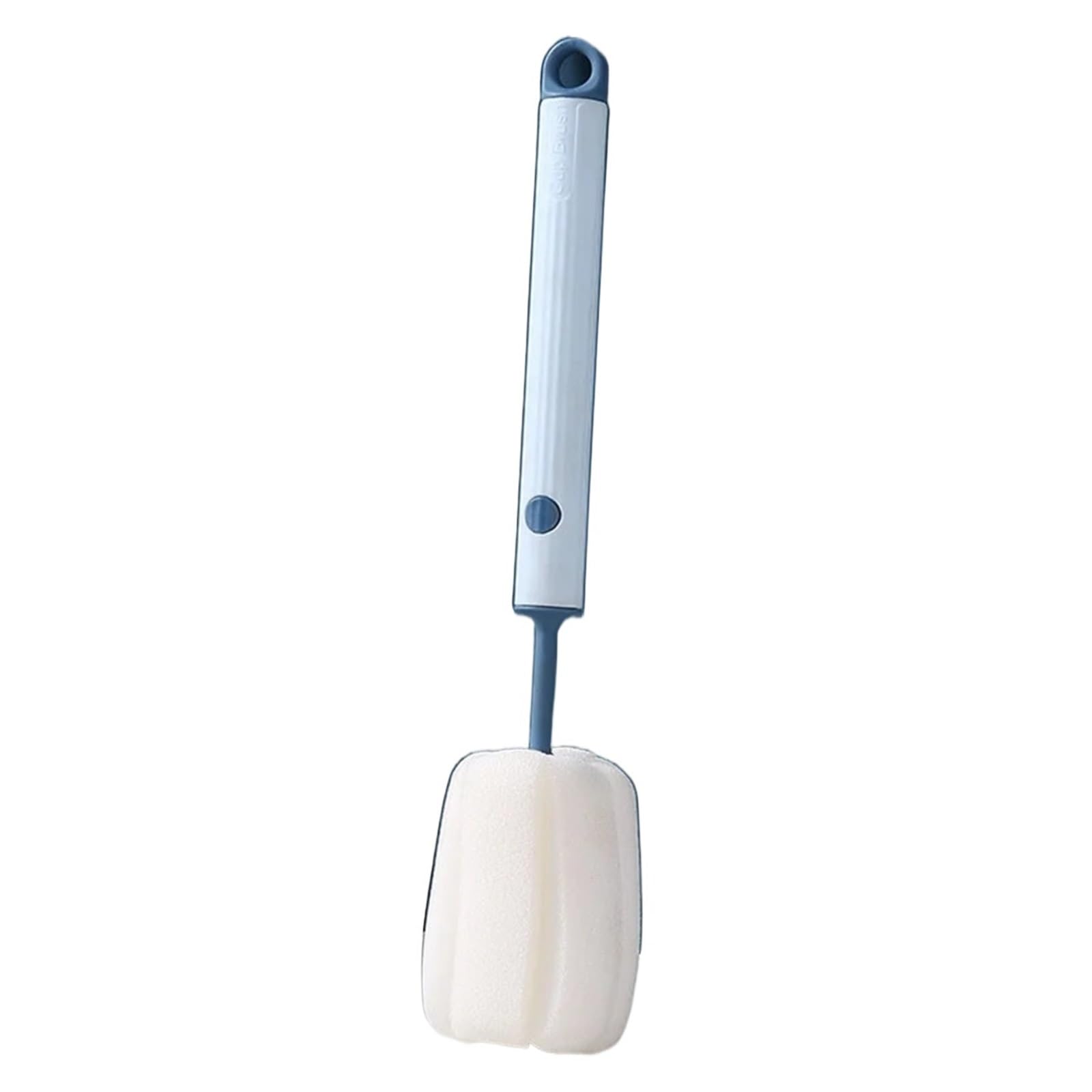 bottle brush Cup Brush Long-handled Sponge Detachable And Replaceable Head Bottle Clean(Blue)