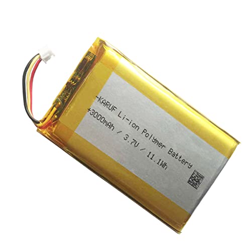 Karuf 3000Mah Replacement Battery For Sony Playstation 5 Dualsense Controller Cfi-Zct1 W B U Replace Ps5 Lip1708 Battery Pack Upgrade From 1560Mah To 3000Mah (Ps5 Battery Pack X1) #TOP6