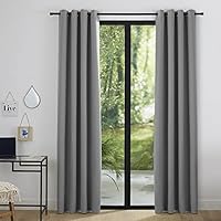 Deconovo Tende Oscuranti Termiche Isolanti 140x175 CM 2 Pezzi, Tende Moderne per