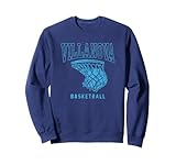 Villanova University Wildcats Basketball Hoop Sweatshirt