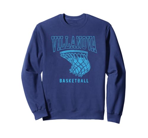 Villanova University Wildcats Basketball Hoop Sweatshirt