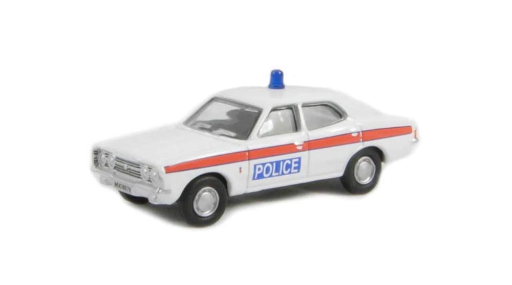 Oxford Diecast 1:76 Police Ford Cortina MkIII Collectable model 76COR3004