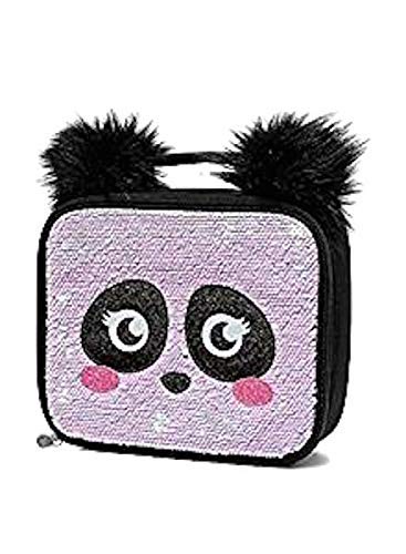 Justice Panda Flip Sequin Lunch Tote
