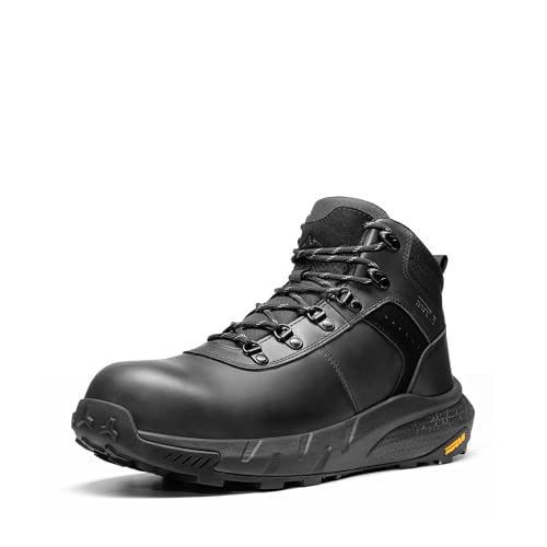 Image of NORTIV 8 Composite Toe Boots for Men Work Boots Anti-Fatigue Waterproof Lightweight Non-Slip ASTM F2412-24 for Warehouse Construction DriftShield-nano