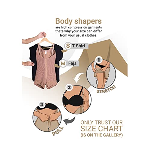 ARTGOS Body gainant pour femmes Femmes BodyShaper Genou High Compression Ceinture for quotidien ou post-partum pour les femmes, contrôle du ventre, cuisse plus mince (Color : Pink, Size : Small) – vue 6