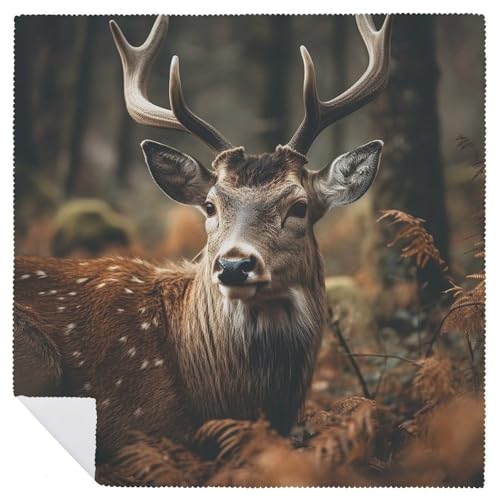 Servilletas de Tela Wild Deer 18.7" x 18.7" Cuadradas miniatura 6