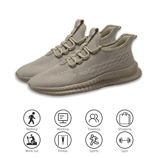 Image of DLWKIPV Womens Walking Shoes Slip On Sneakers Tennis Shoes Running Sport Workout Gym Shoes Athletic Non Slip Lightweight Breathable Fashion Casual Shoes for Travel Work