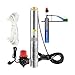 Produktbild Langjiee Tiefbrunnen-tauchpumpe, 750 W, 230 V/50 Hz, 105 L/min, 20 M Kabel Und Automatischer Druckschalter, 8,9 cm, Edelstahl