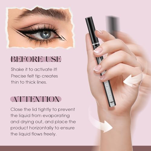 Delineador Líquido Negro Mate FADLASH 0.6 ml miniatura 6