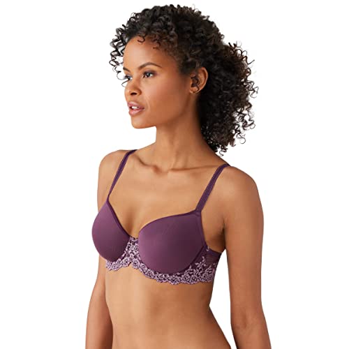 Image of Wacoal Womens Embrace Lace Lightly Padded Underwire Mid Coverage T-Shirt Bra, 853191