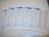 250 Triple Yahtzee Score Sheets Pads Cards
