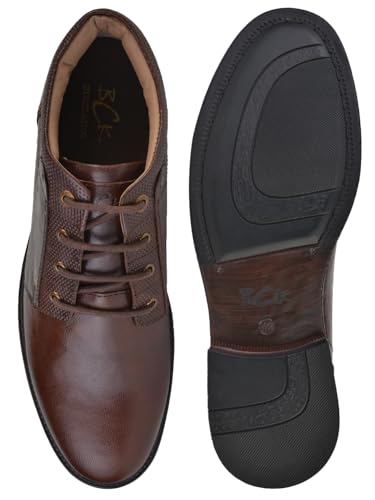 Image of Buckaroo HARKAN Full Grain Natural Leather Casual Boots for Men