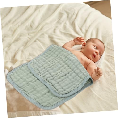 6Pcs Cotton Burp Cloths Newborn Washcloths for Gentle Skin Soft and Absorbent Towels Versatile Face Cloths Burping Rags and Sweat Towels2