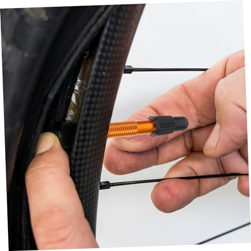 FAVOMOTO 1 Par De Válvulas Tubeless Para Neumáticos De Bicicleta Diseño Compatible Con Neumáticos Estándar Fácil De Instalar miniatura 7