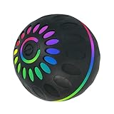 Interaktive Hundebälle – LED-Lichtspielzeug, springender Haustierball mit stabilem Design, für Hunde, Welpen, Kätzchen, mittelgroße und große Rassen, für drinnen und draußen, Hinterhof, Reisen, Park