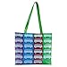 Produktbild BRISA VW Collection - Volkswagen Shopper-Bag-Einkaufs-Tasche-PVC-16 Liter im T1 Bulli Design (Multicolor/Bunt)