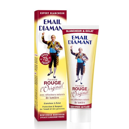 Email Diamant Dentifrice Blanchissant - Formule Rouge L'Original - 75 ml