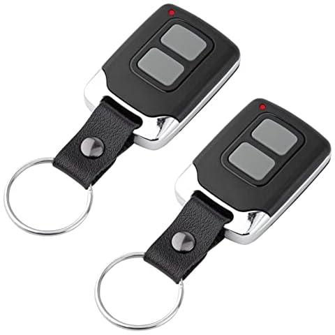 LAWOHO Yellow Learn Button Security+ 2.0 Garage Door Opener Remote Control Only Compatible with Chamberlain 940EV 953EV 956EV Liftmaster 891lm 893lm 950ESTD 953ESTD Remotes 2 Pack Cover