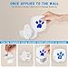 Whimsii Dog Doorbell, Wireless Ring Bell to Go Outside, IP55 Waterproof Buttons, 55 Melodies, 4 Volume Levels & 950ft Range (White, 1 Reciever 1 Transmitter)