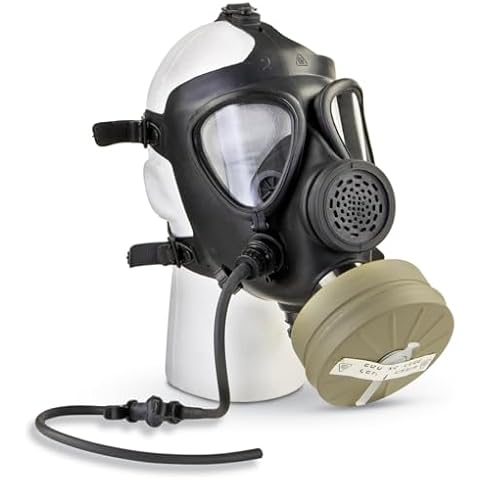 HQ ISSUE Israeli Military Surplus M15 Gas Mask with Filter, New Cover